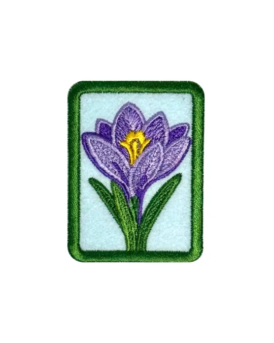 Crocus Brooch