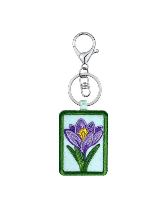 Crocus Keychain