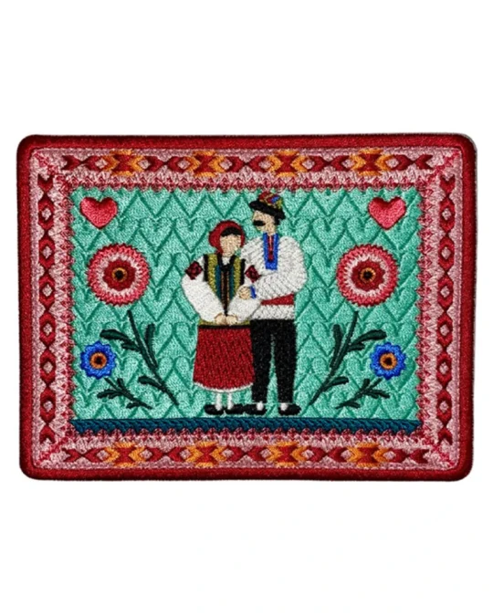 Патч Гуцулка Ксеня Red
